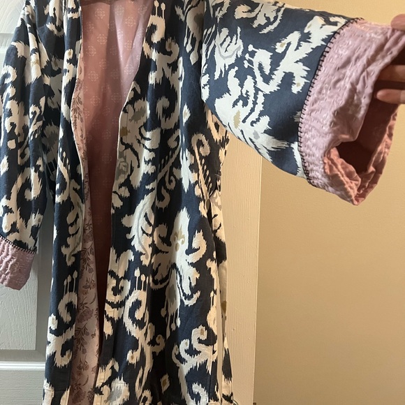 double sided kimono/robe. Summer coat. - Picture 4 of 8